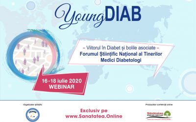 WEBINAR YoungDIAB 2020 – Forumul Științific Național al Tinerilor Medici Diabetologi, Ediția a IV-a