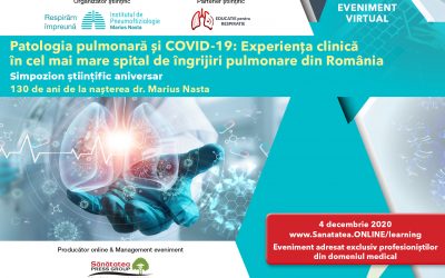 04.12.2020 | Simpozion științific Patologia pulmonară și COVID-19