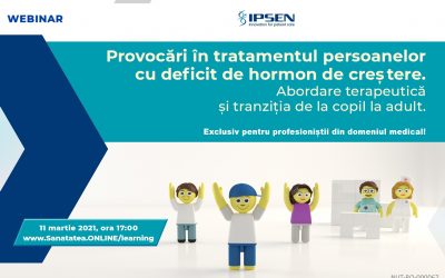 11.03.2021 | Provocări în tratamentul persoanelor cu deficit de hormon de creștere