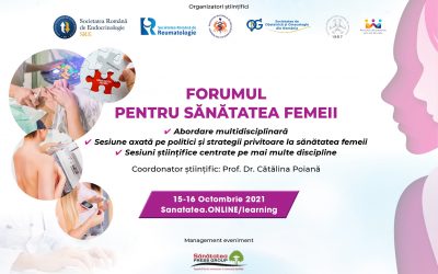 15-16.10.2021 | Forumul pentru Sănătatea Femeii