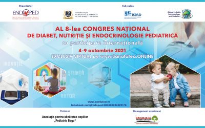 04-09.10.2021 | WEBINAR al 8-lea Congres Național de Diabet, Nutriție și Endocrinologie Pediatrică – cu participare internațională