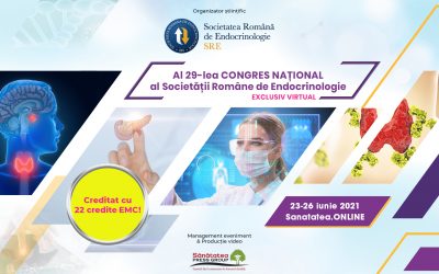 23-26.06.2021 | WEBINAR al 29-lea Congres Național al Societății Române de Endocrinologie