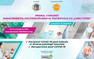 10-12.11.2021 | Primul Congres Managementul Multidisciplinar al Pacientului cu „Long-COVID”