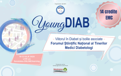 10-12 iulie 2025 | YoungDIAB – Forumul Științific Național al Tinerilor Medici Diabetologi
