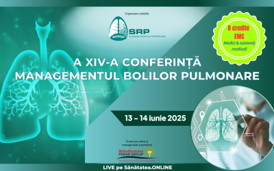 13-14 Iunie 2025 | A XIV-a Conferință Managementul Bolilor Pulmonare