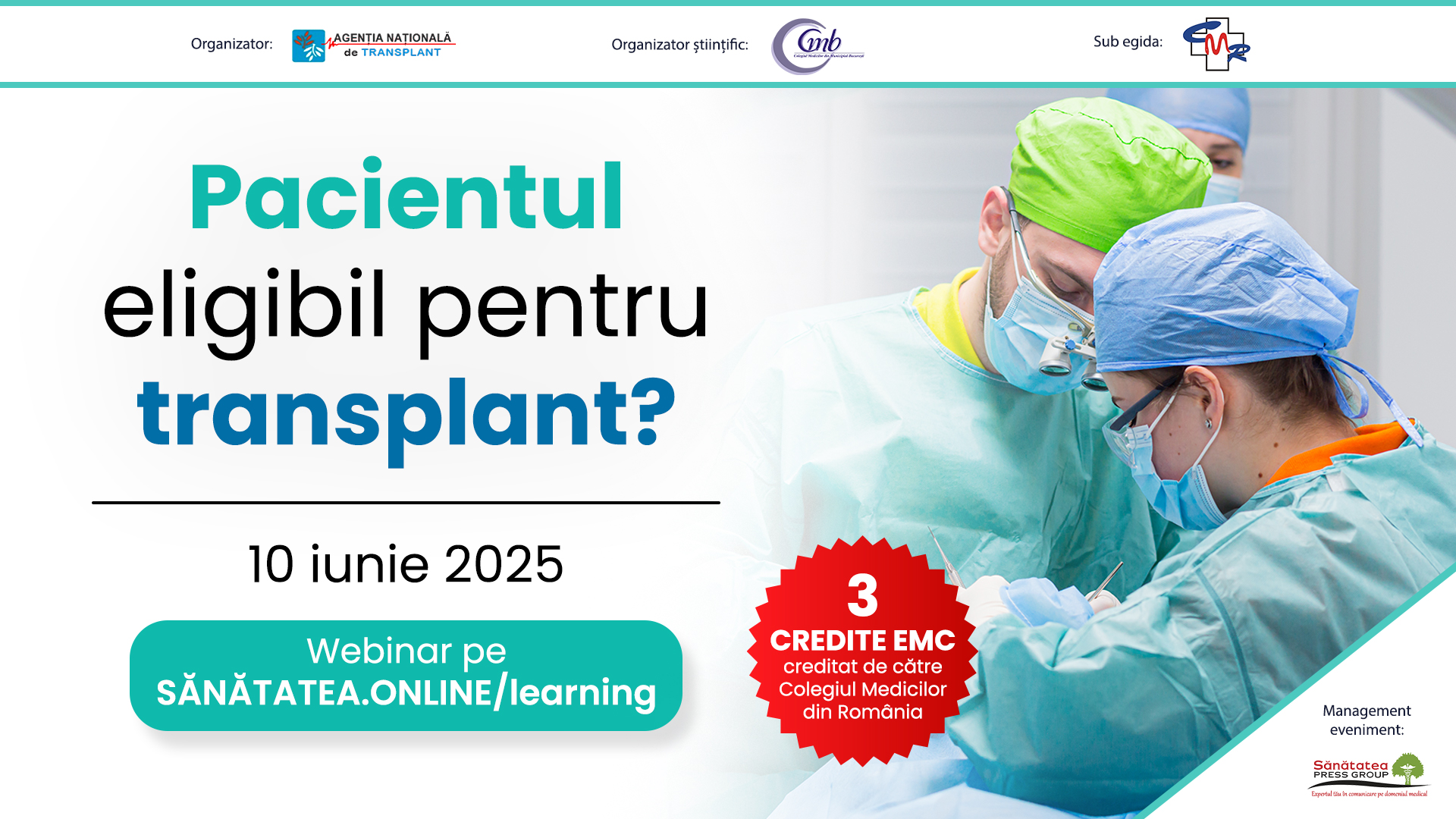 pacientul eligibil pentru transplant organizatori 3emc 1 pacientul eligibil pentru transplant organizatori 3emc 1