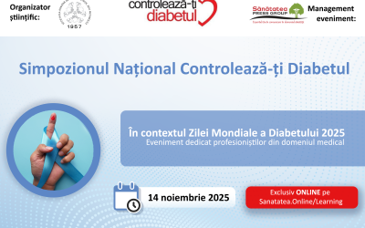 14 noiembrie 2025 | Simpozionul Național Controleaza-ți Diabetul