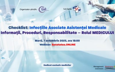 7 octombrie 2025 | Infecțiile asociate asistenței medicale