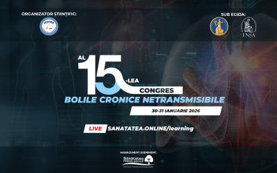 30-31.01.2026 | Al XV-lea Congres Bolile Cronice Netransmisibile