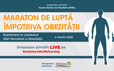4 martie 2026 | Maraton de luptă împotriva Obezității