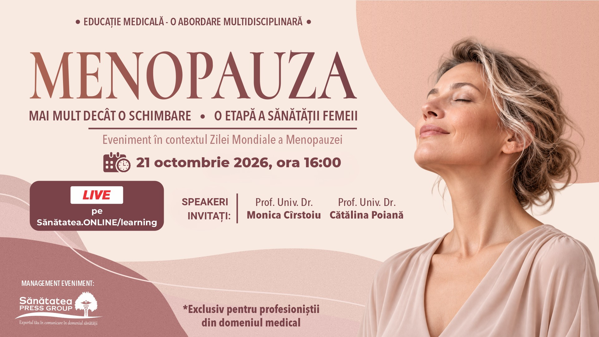 vizual ziua mondiala a menopauzei 2026