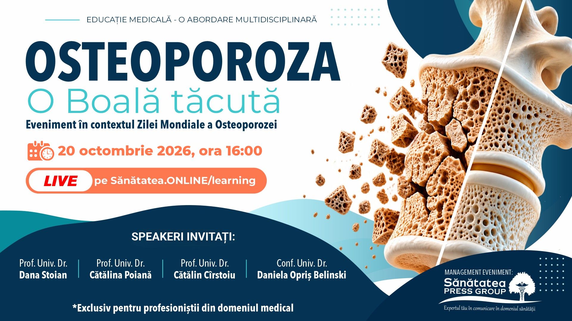 vizual ziua mondiala a osteoporozei 2026